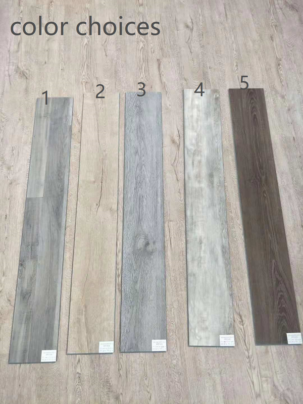 Internal SPC rigid core vinyl flooring freeformaldehyde for decoration Wxsysun